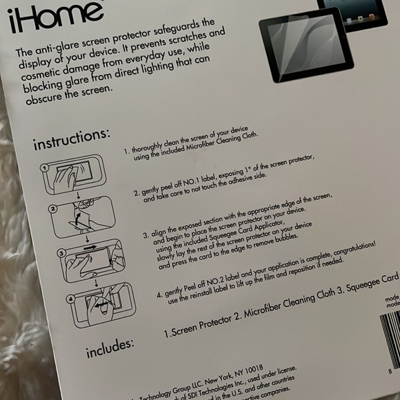 Anti-Glare Screen Protector for iPad - Picture 4 of 5